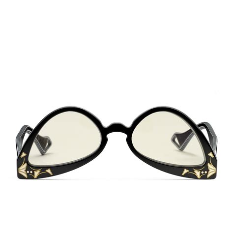 gucci glasses inverted|gucci cat eye.